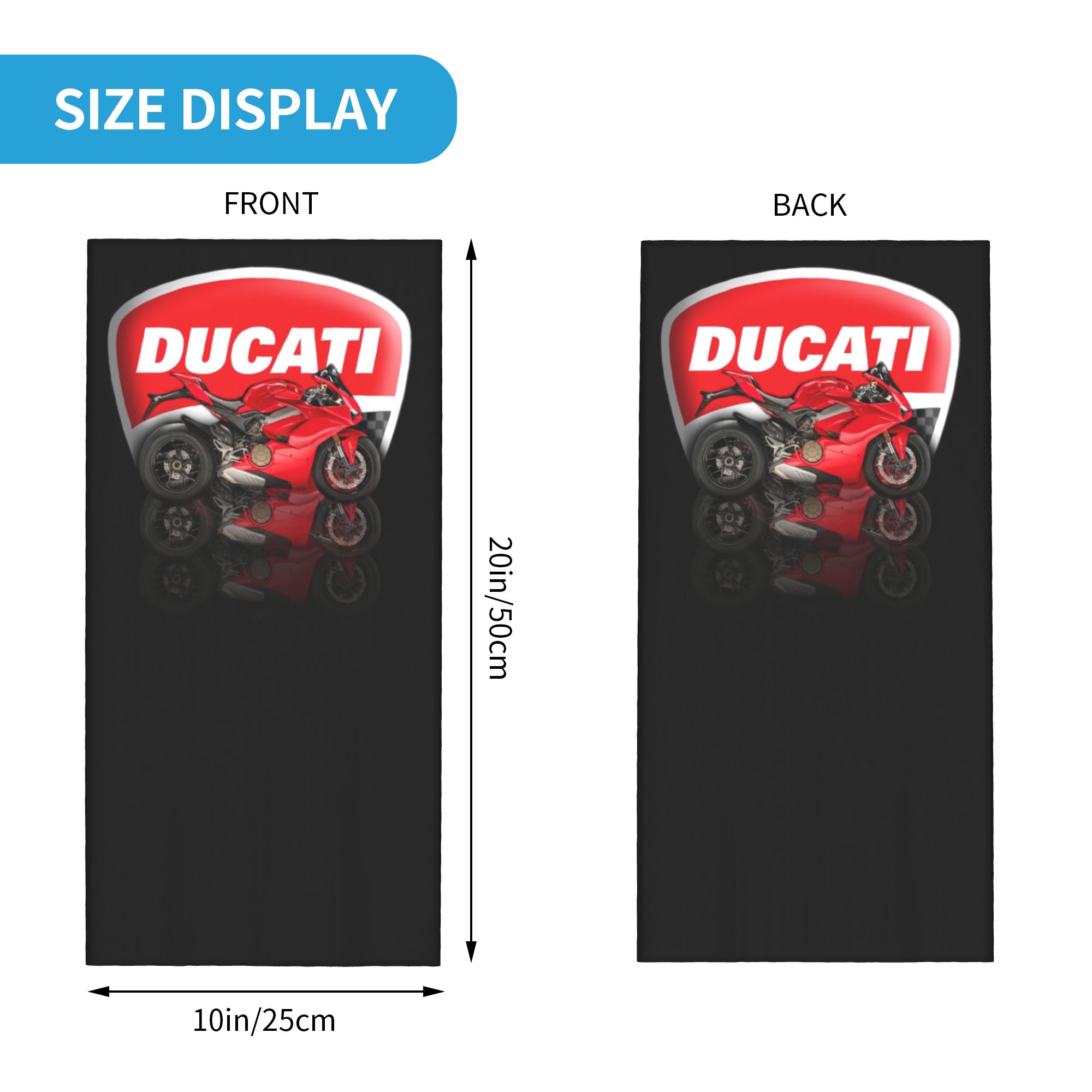 Custom Speed Ducatis Racing Ba - огляд і ціна Neck Warmer Tube