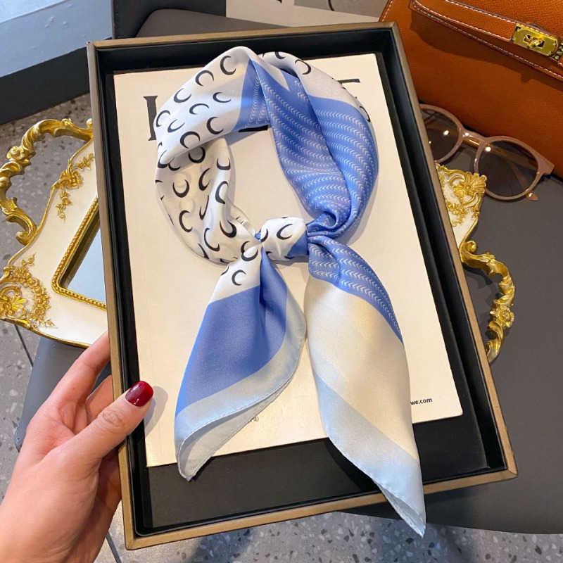 2025 NEW Hijab Head Girl Luxur - огляд і ціна Silk Tie Striped