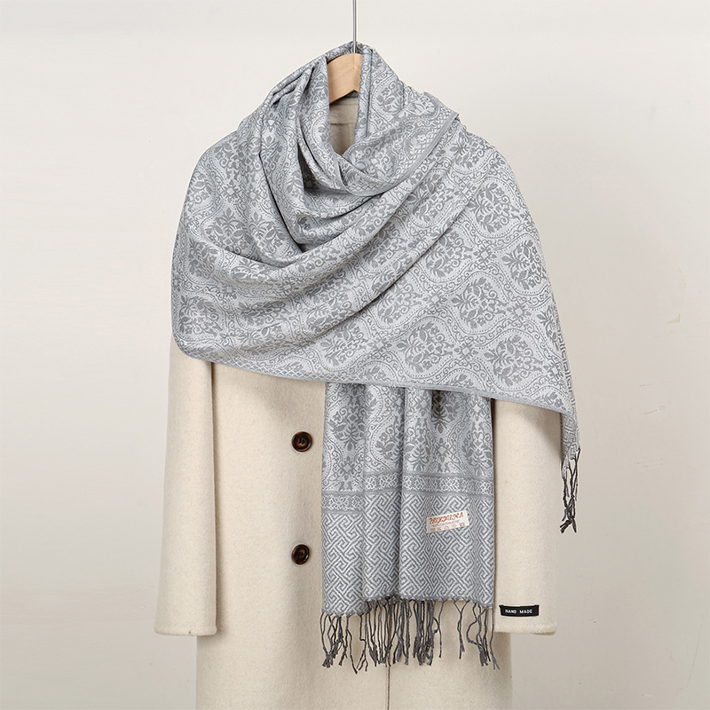 2024 Luxury Thick Cashmere Sca - огляд і ціна Woven Scarf Blanket