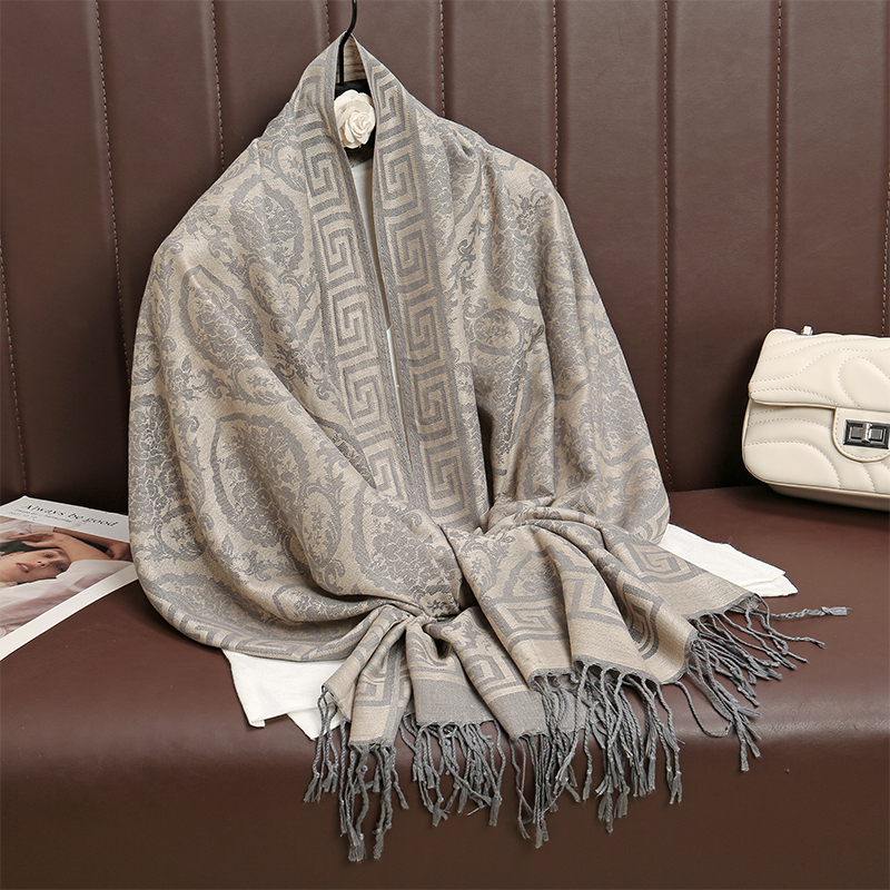 2024 Luxury Thick Cashmere Sca - огляд і ціна Woven Scarf Blanket