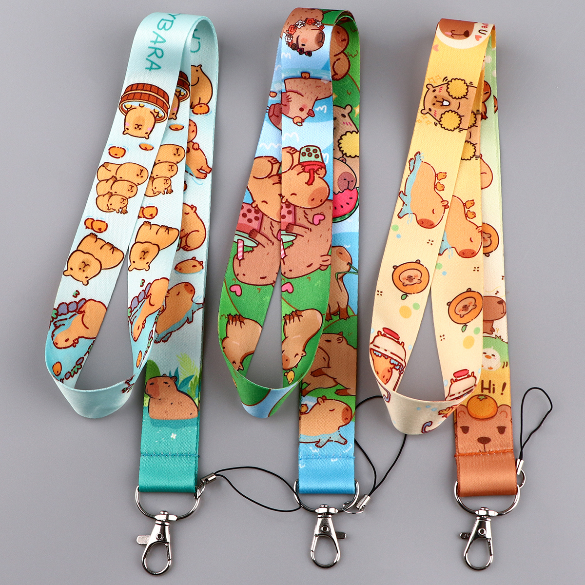 Cute Capybara Lanyards for Key - огляд і ціна Lanyard Badge Holder