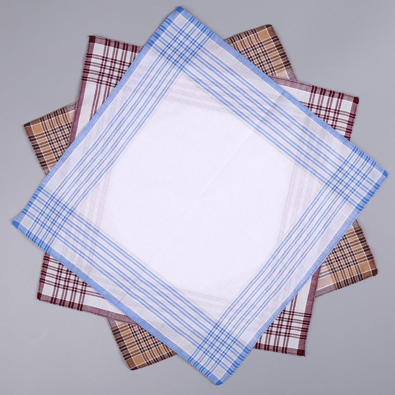 12Pcs Men's Pure Cotton Handke - огляд і ціна Handkerchief Cotton Men