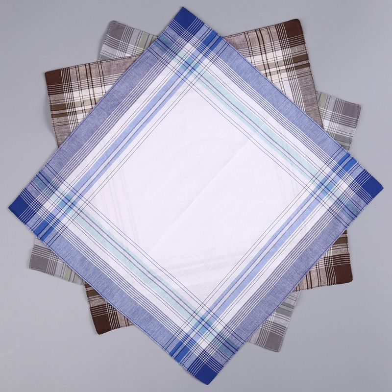 12Pcs Men's Pure Cotton Handke - огляд і ціна Handkerchief Cotton Men