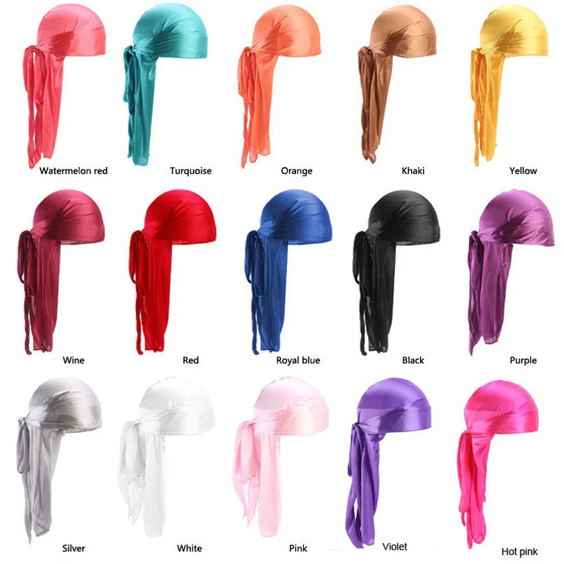 Long Tail Unisex Adult Satin D - огляд і ціна Bandana Doo Rag
