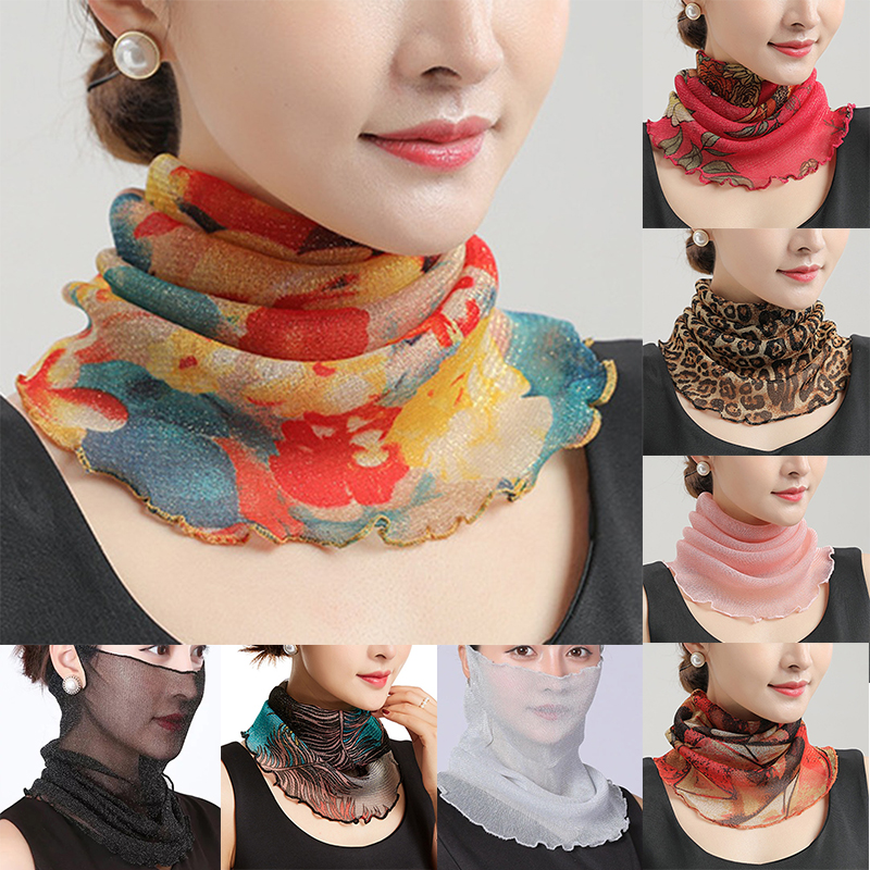Spring Summer Chiffon Neck Col - огляд і ціна Ascot Neck Scarf