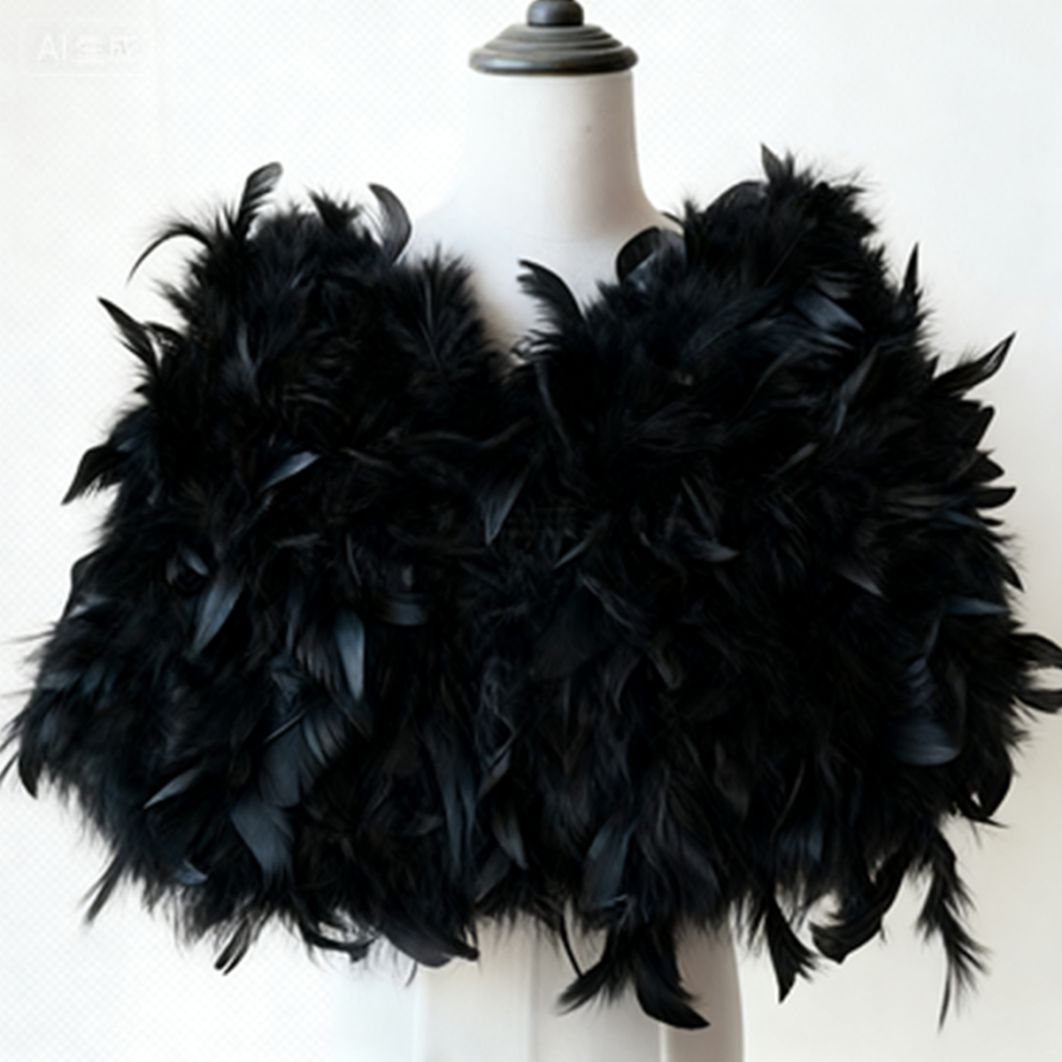 New Ostrich Feather Women's Ca - огляд і ціна Stole Wedding Shawl