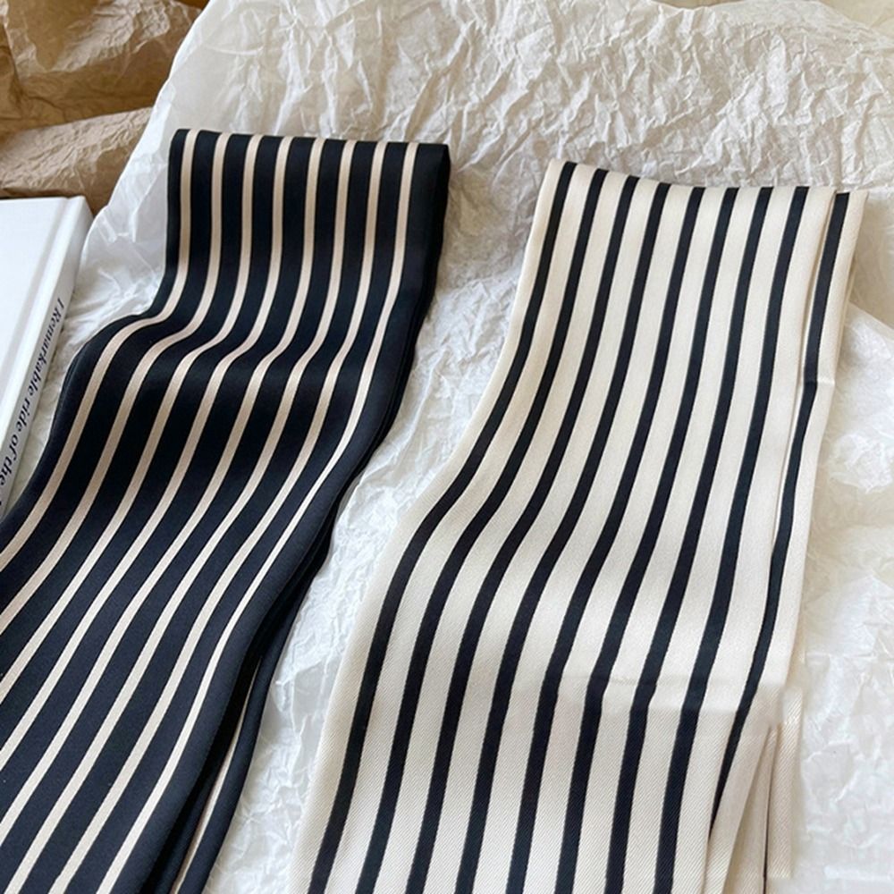 Retro Tie Wraps Female Shawl R - огляд і ціна Silk Tie Striped