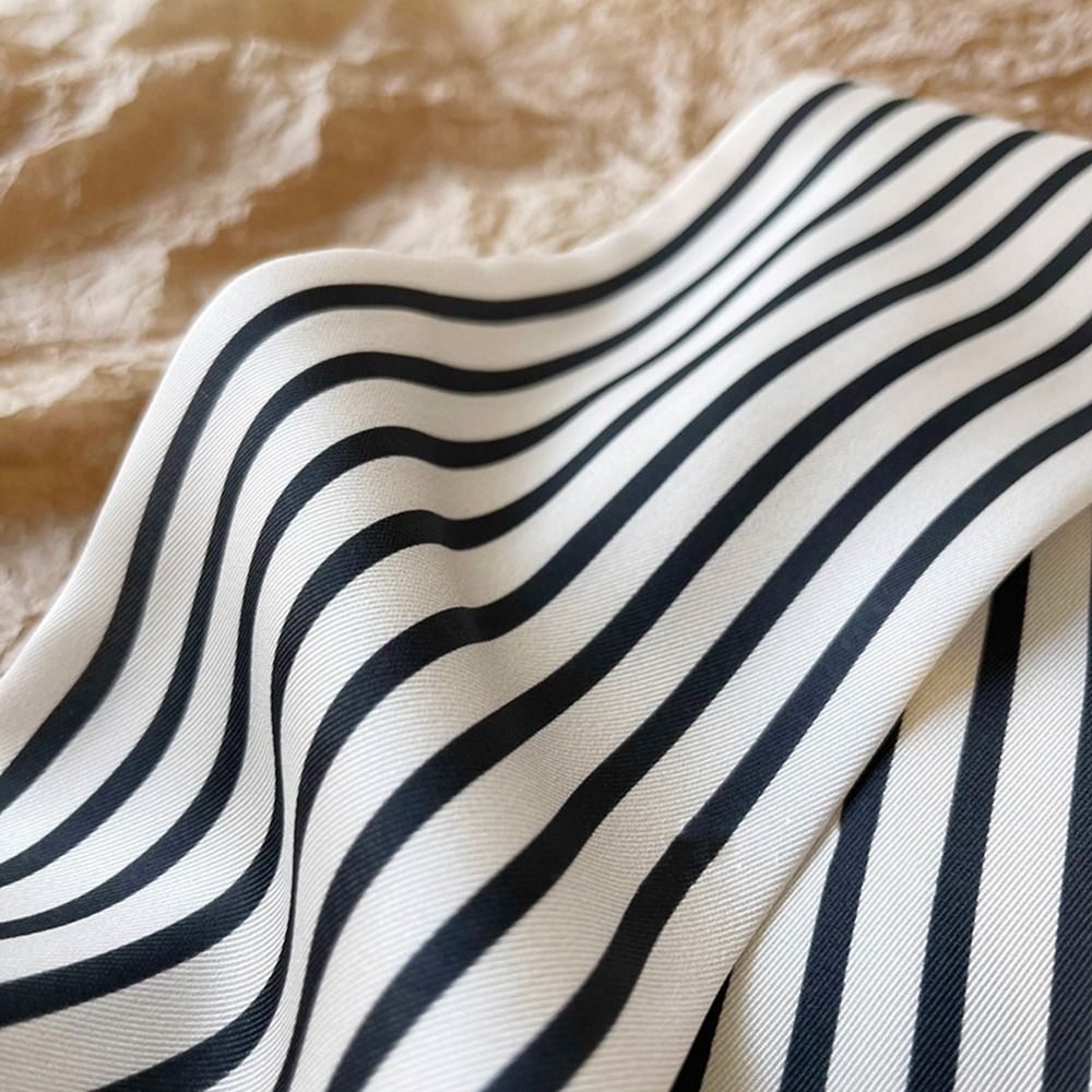 Retro Tie Wraps Female Shawl R - огляд і ціна Silk Tie Striped