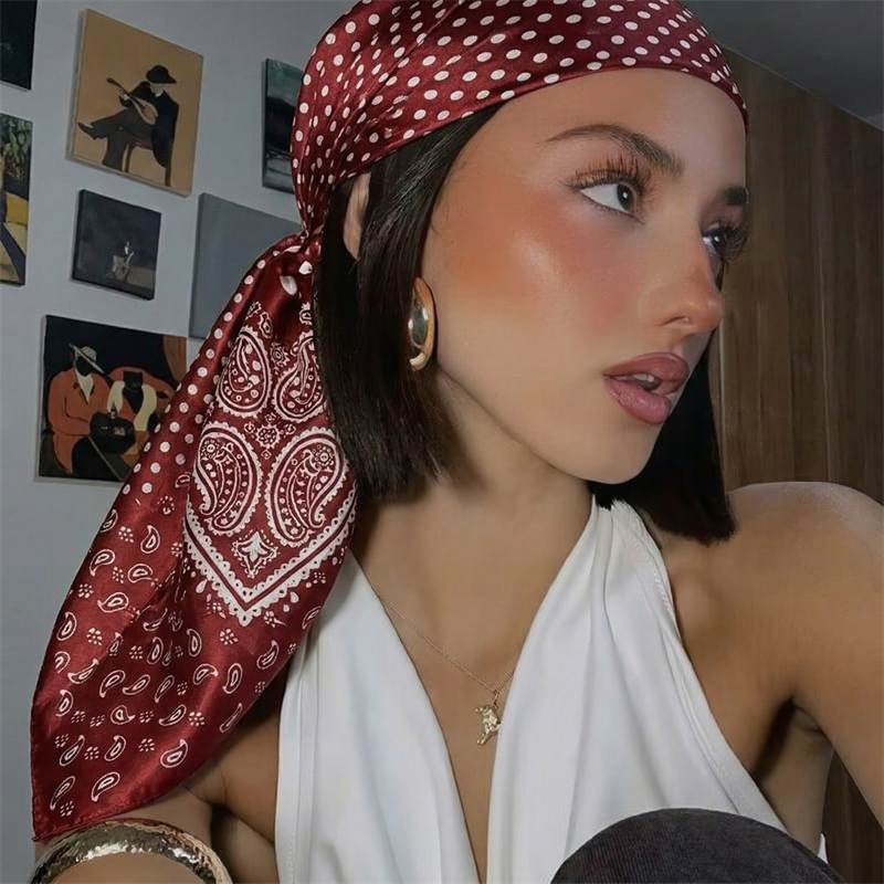 90cm Luxury Brand 2026 Dot Pri - огляд і ціна Scarf Silk Square