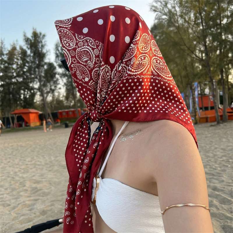 90cm Luxury Brand 2026 Dot Pri - огляд і ціна Scarf Silk Square