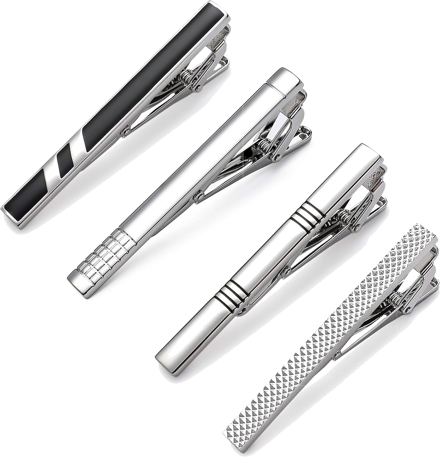 Classic Silver Tie Bar Set for - огляд і ціна Tie Bar Set Gift