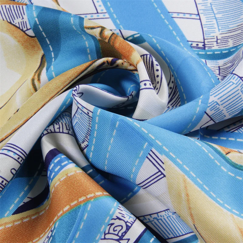 90cm Manual Hand Rolled Twill  - огляд і ціна Bandana Cotton