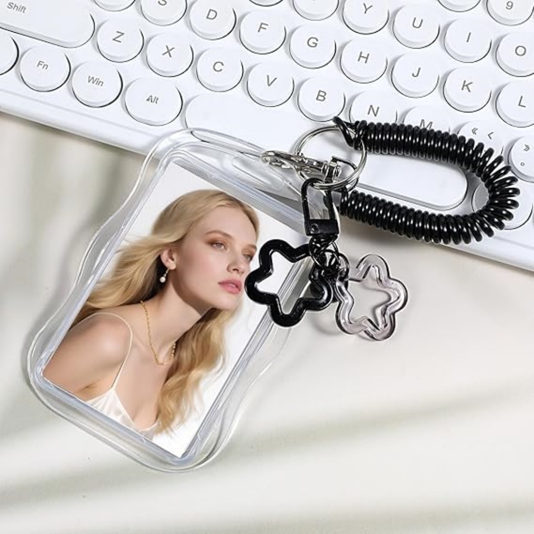 Photocard Holder Keychain 8.5c - огляд і ціна Lanyard Badge Holder