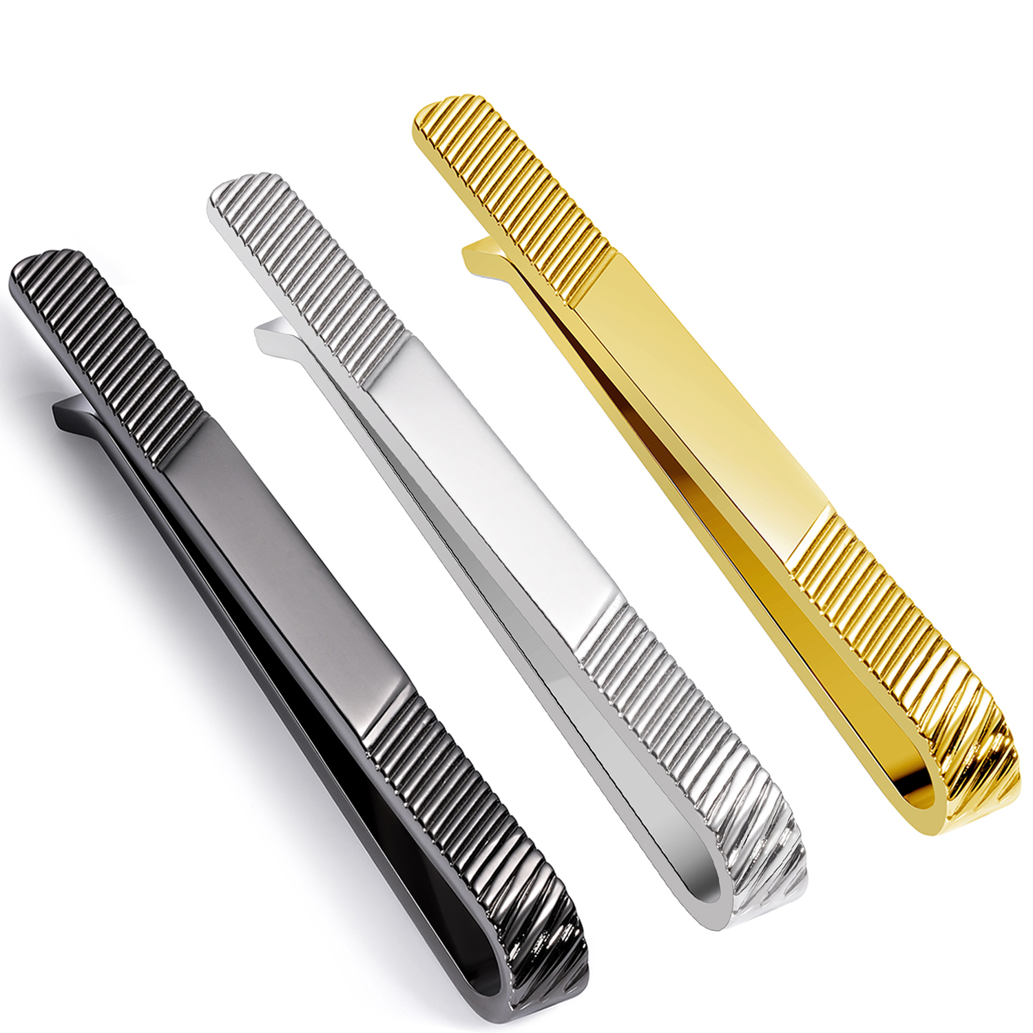 TAIGRAMA 2.5 inch Tie Clip for - огляд і ціна Tie Bar Set Gift