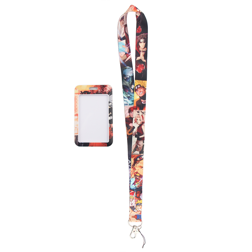 Japanese Anime Red Clouds Busi - огляд і ціна Lanyard Badge Holder