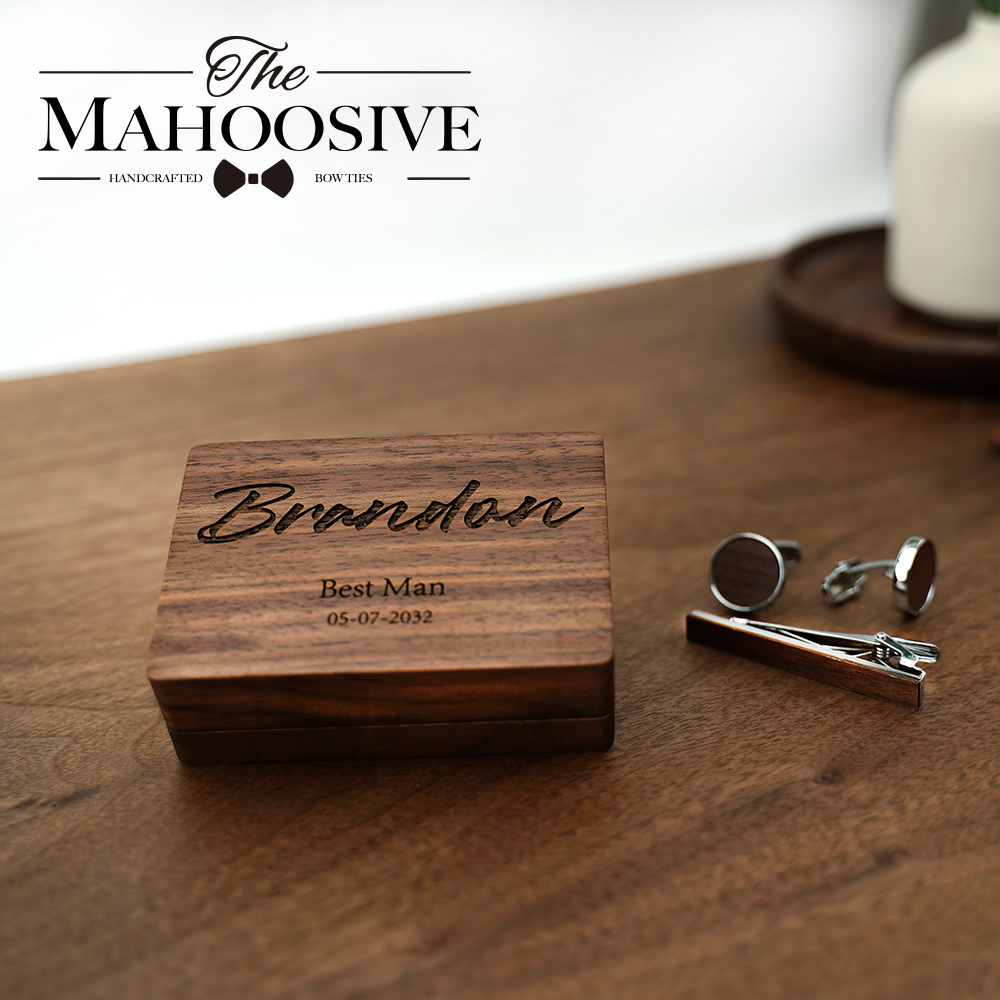 Name Engraved Groomsmen Best M - огляд і ціна Tie Bar Set Gift